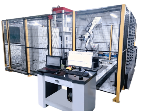 機器人全自動液壓拉伸試驗機（螺紋鋼/中厚板）-LZW系列