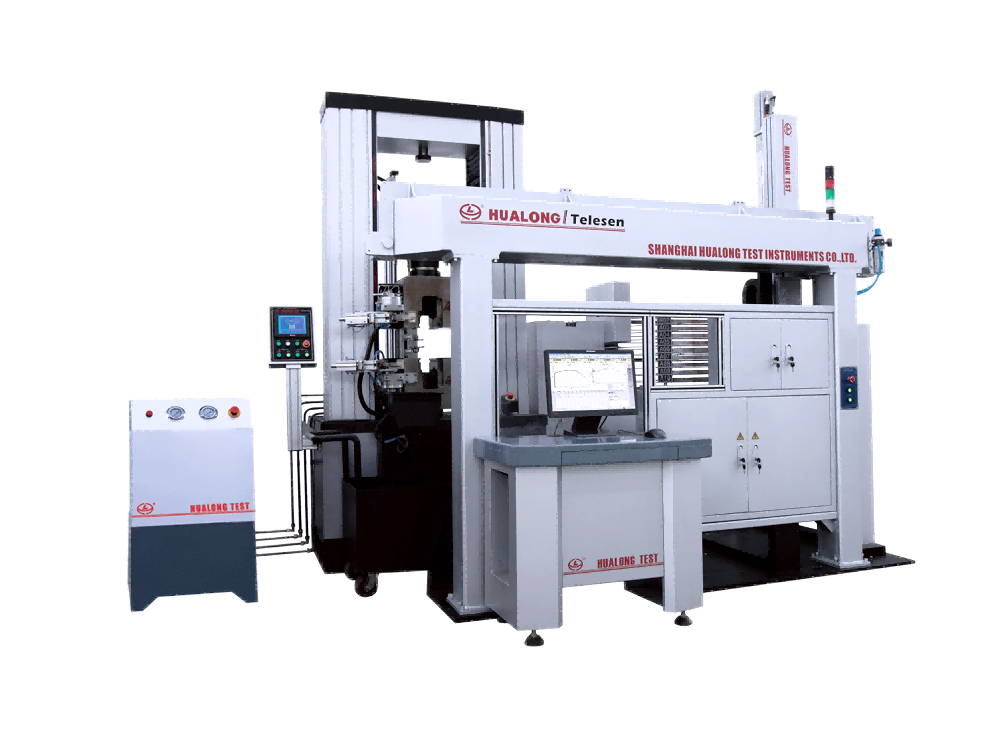 全自動拉伸試驗機（中厚板/啞鈴棒材-600kN）-LZW系列